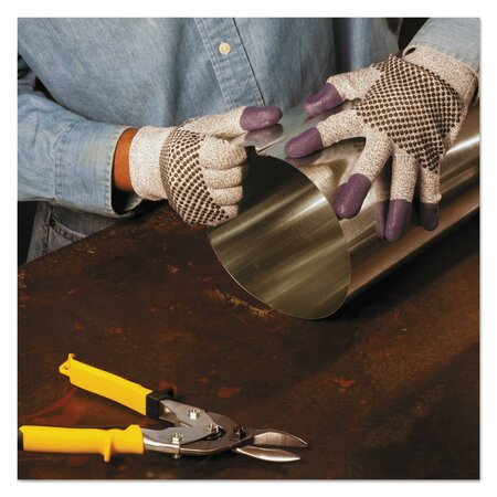 Kleenguard G60 NITRILE Cut-Resistant Glove, 260 mm Length, 2X-Large/Size 11, Black/White/Purple, Pair, 12PK KCC 97434